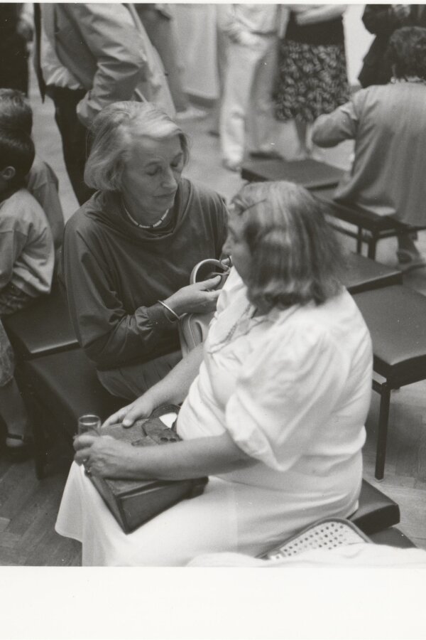 zleva Vlasta Kubíčková, Ida Vaculková